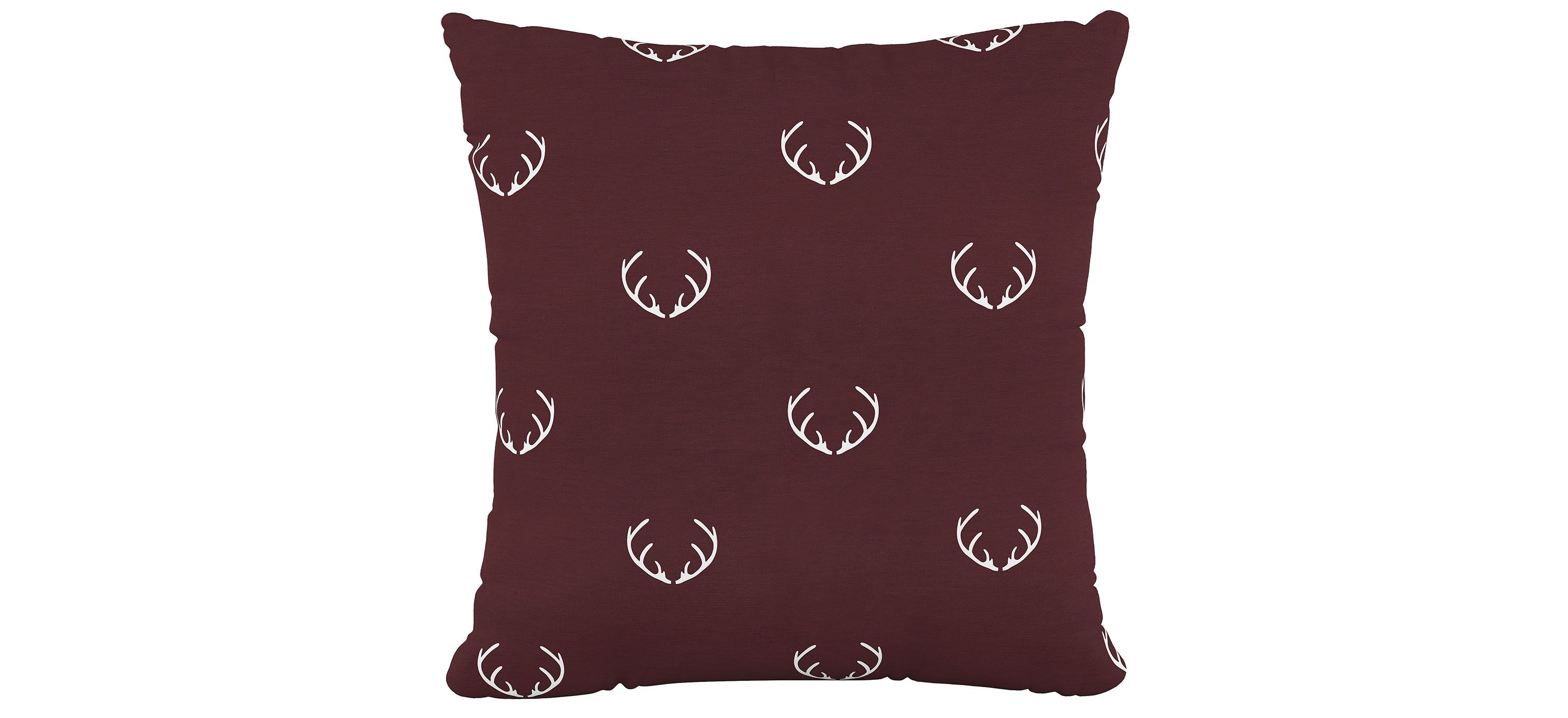 20 Holiday Antlers Pillow