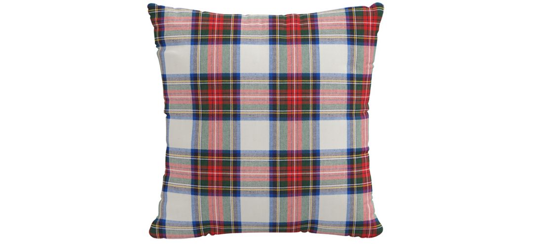 20 Holiday Plaid Pillow