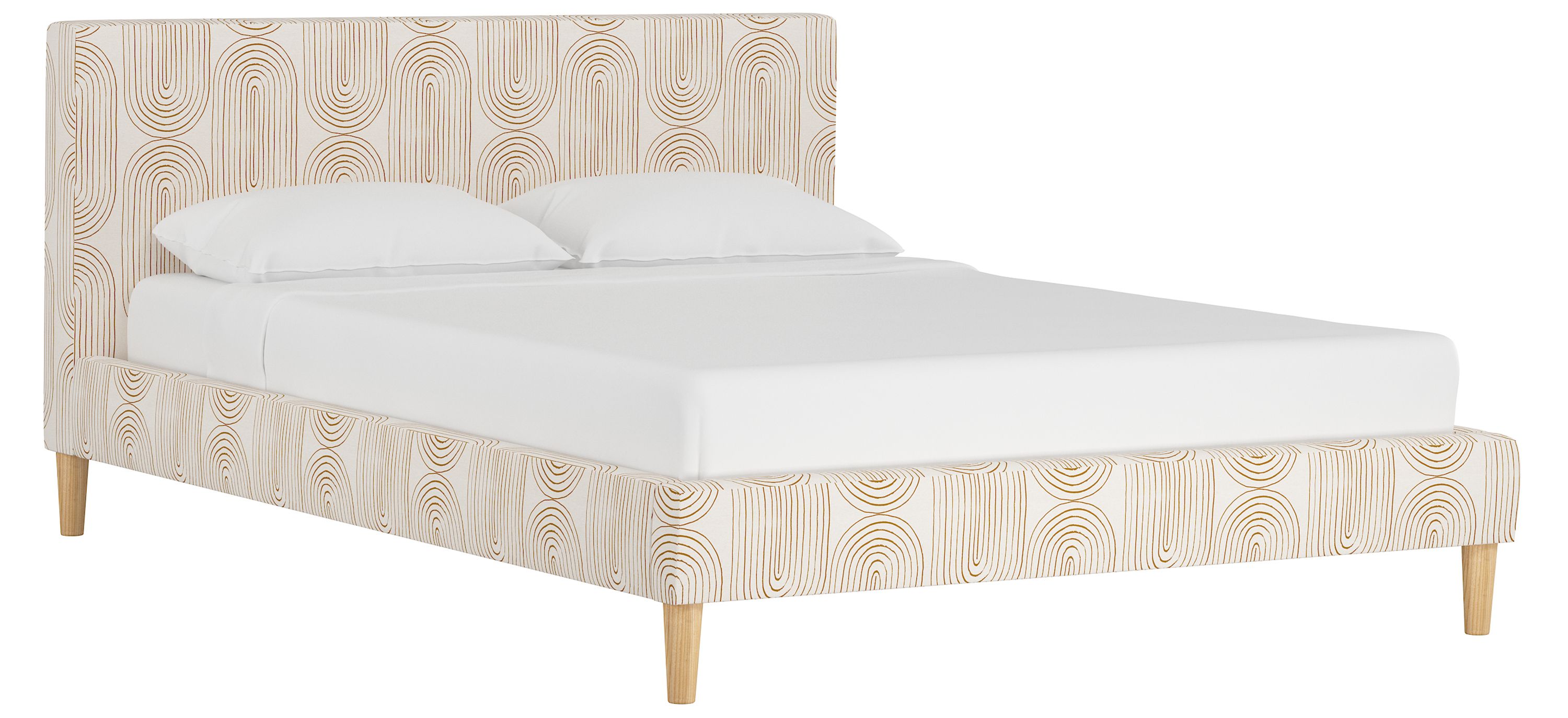 Sandra Upholstered Platform Bed