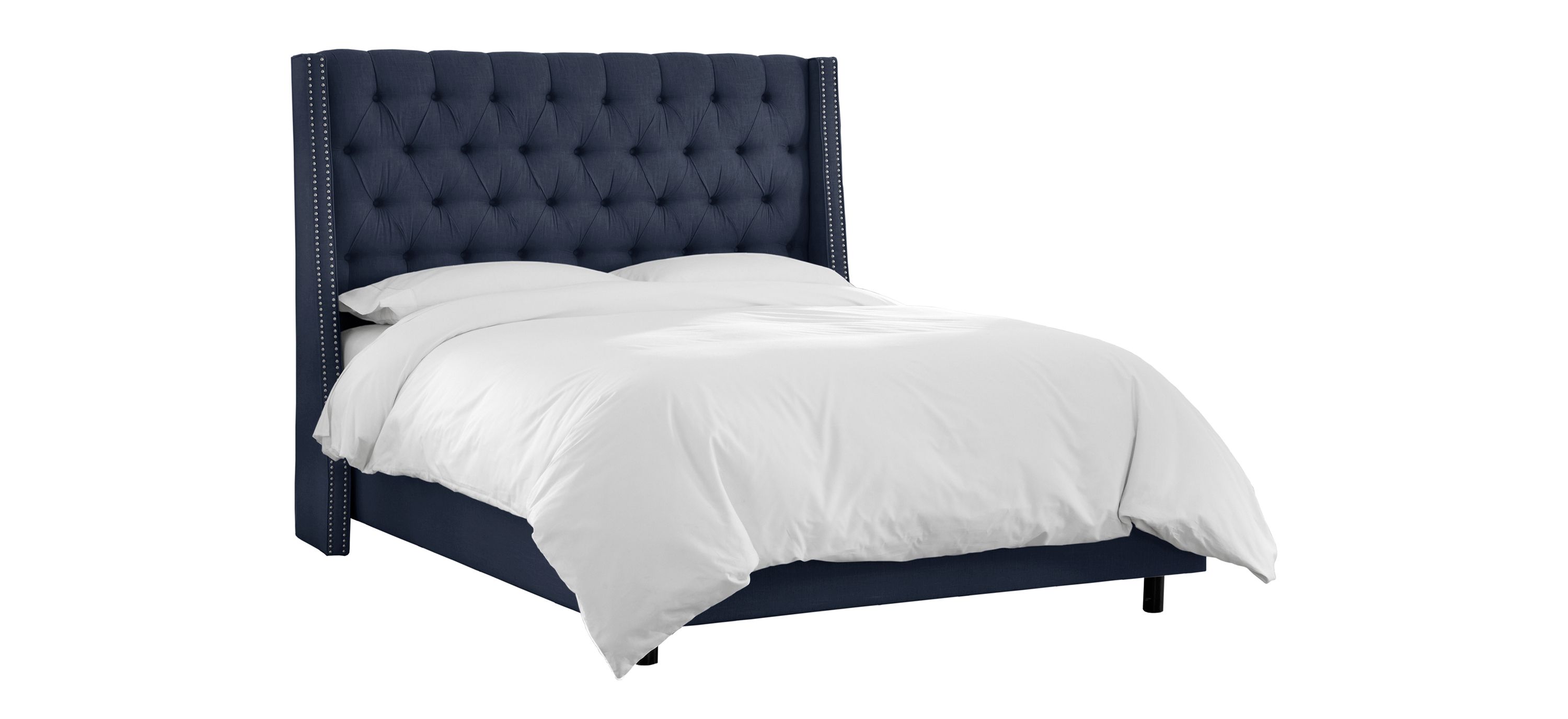 Sheridan Upholstered Wingback Bed
