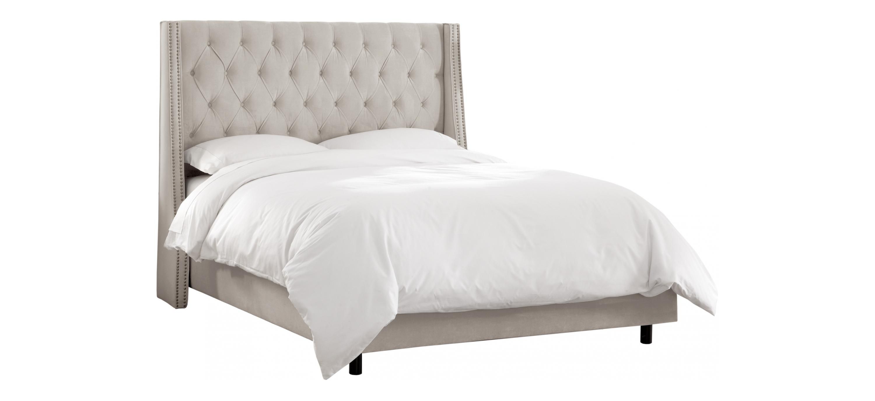 Sheridan Upholstered Wingback Bed