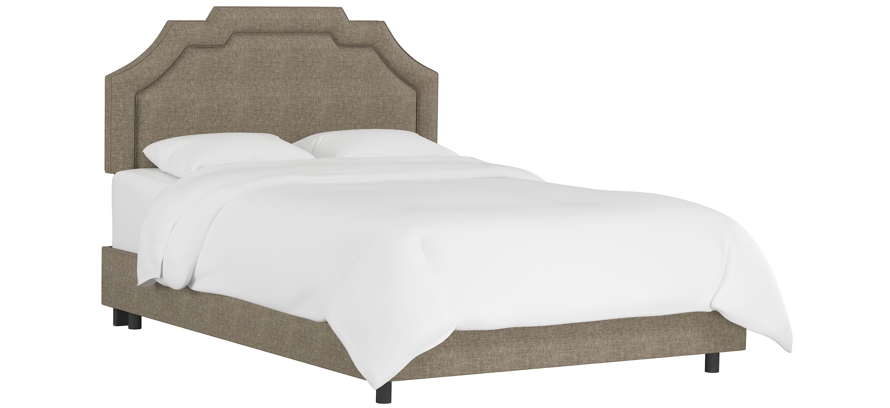 Kay Notched Upholstered Bed