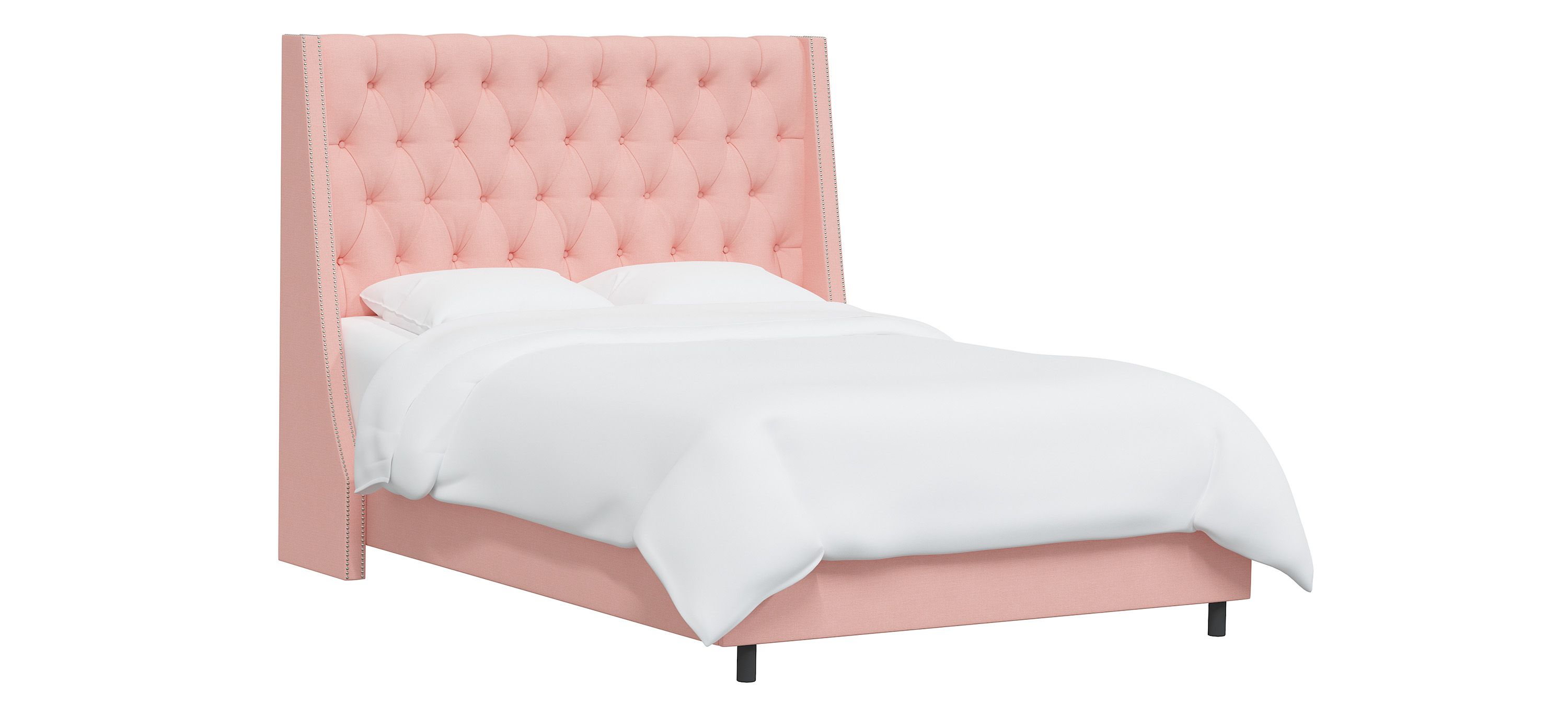 Sheridan Upholstered Wingback Bed