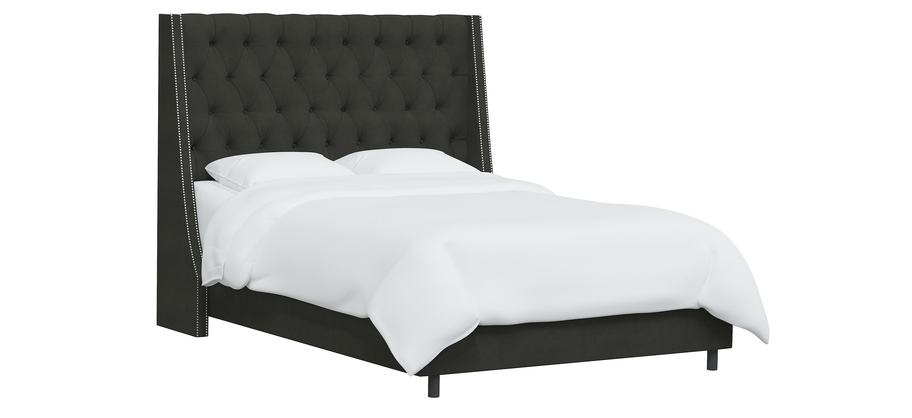Sheridan Upholstered Wingback Bed