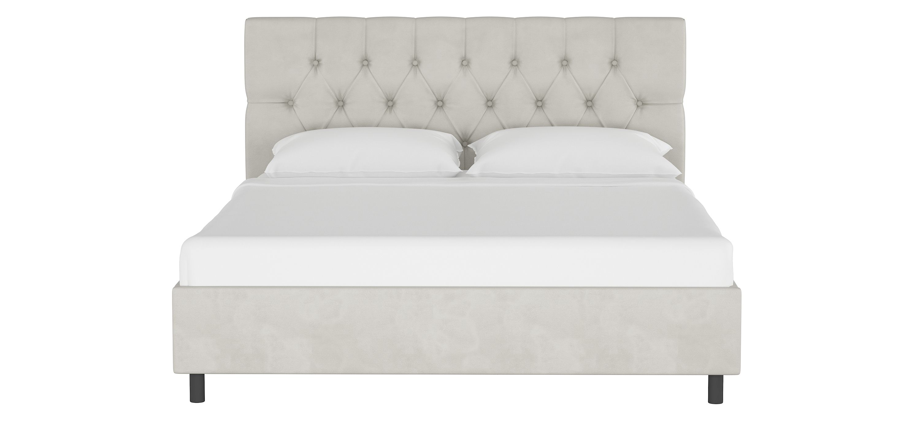 Blanchard Diamond Tufted Platform Bed