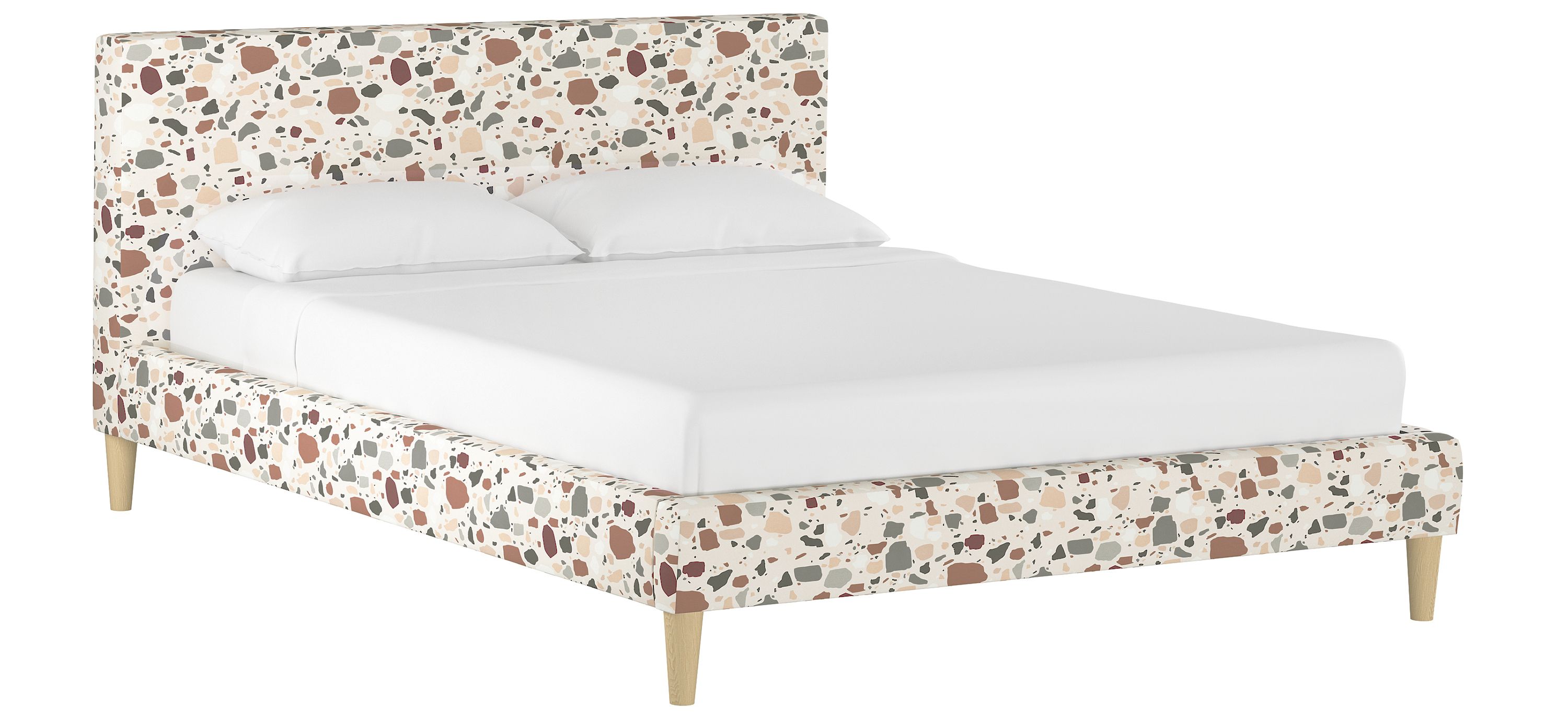 Sandra Upholstered Platform Bed