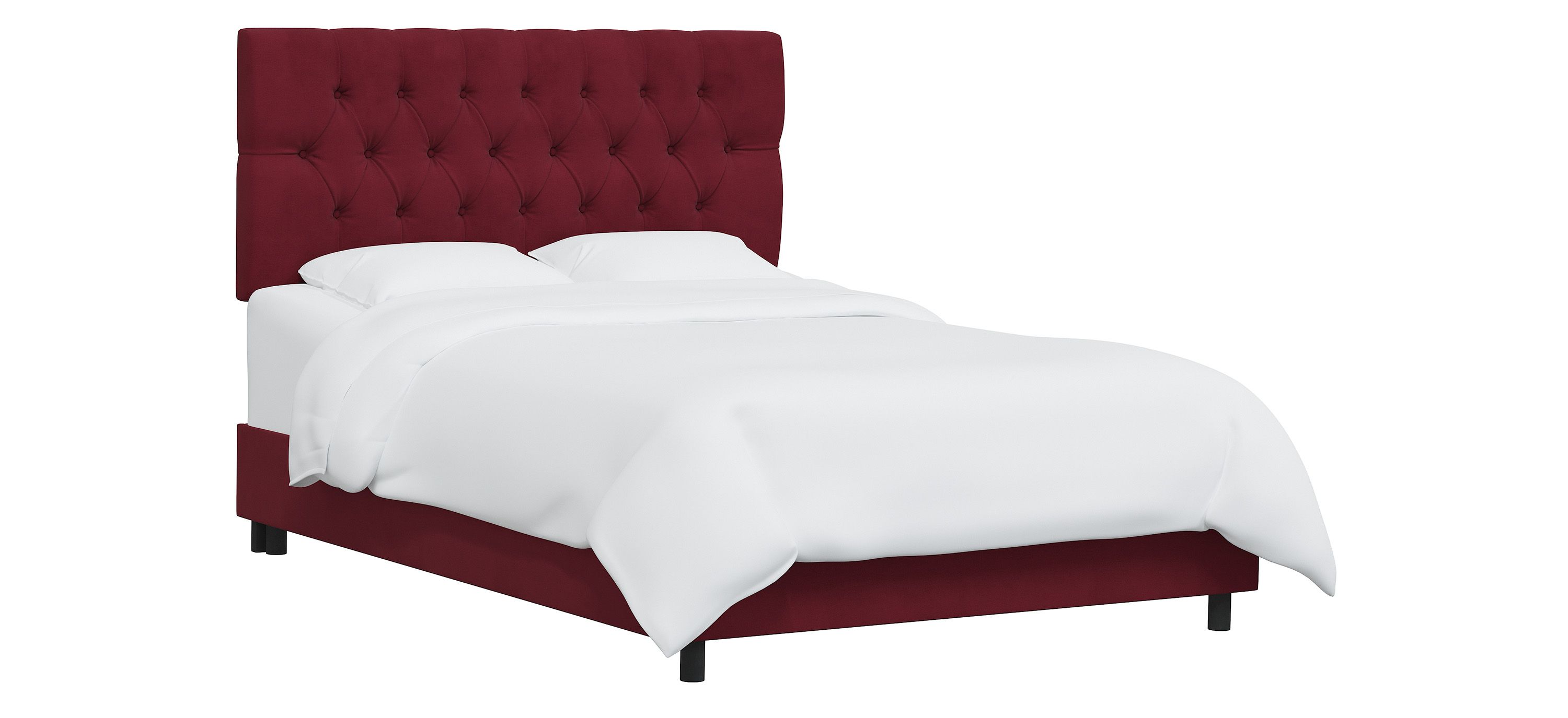 Blanchard Diamond Tufted Square Bed
