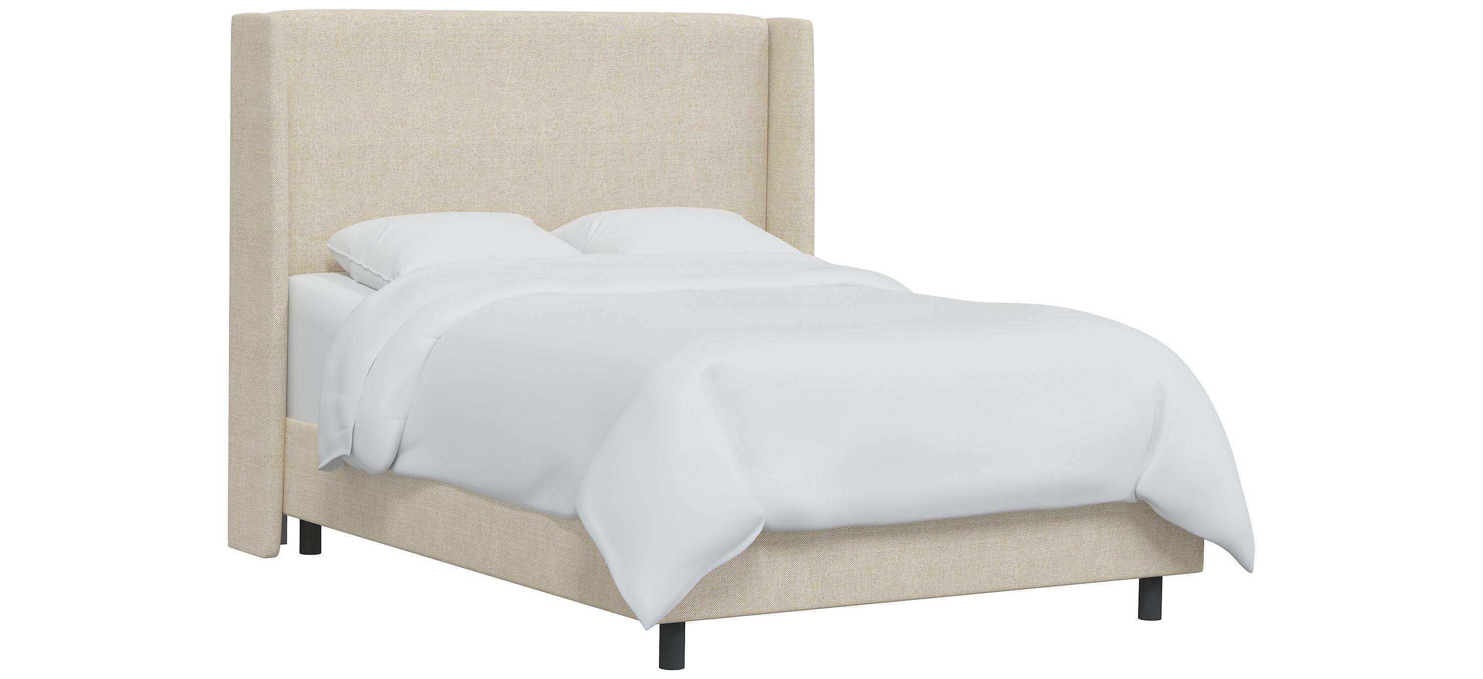 Ellison Wingback Platform Bed