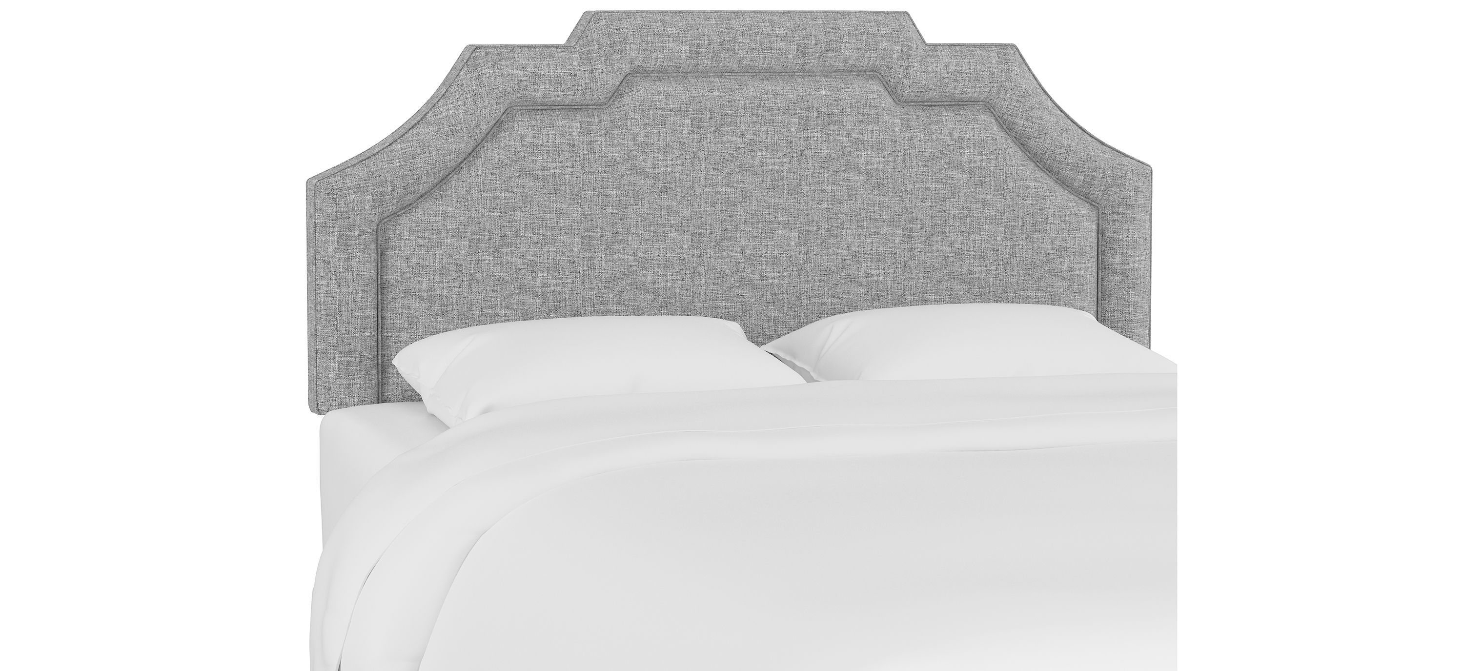 Kay Notched Upholstered Headboard