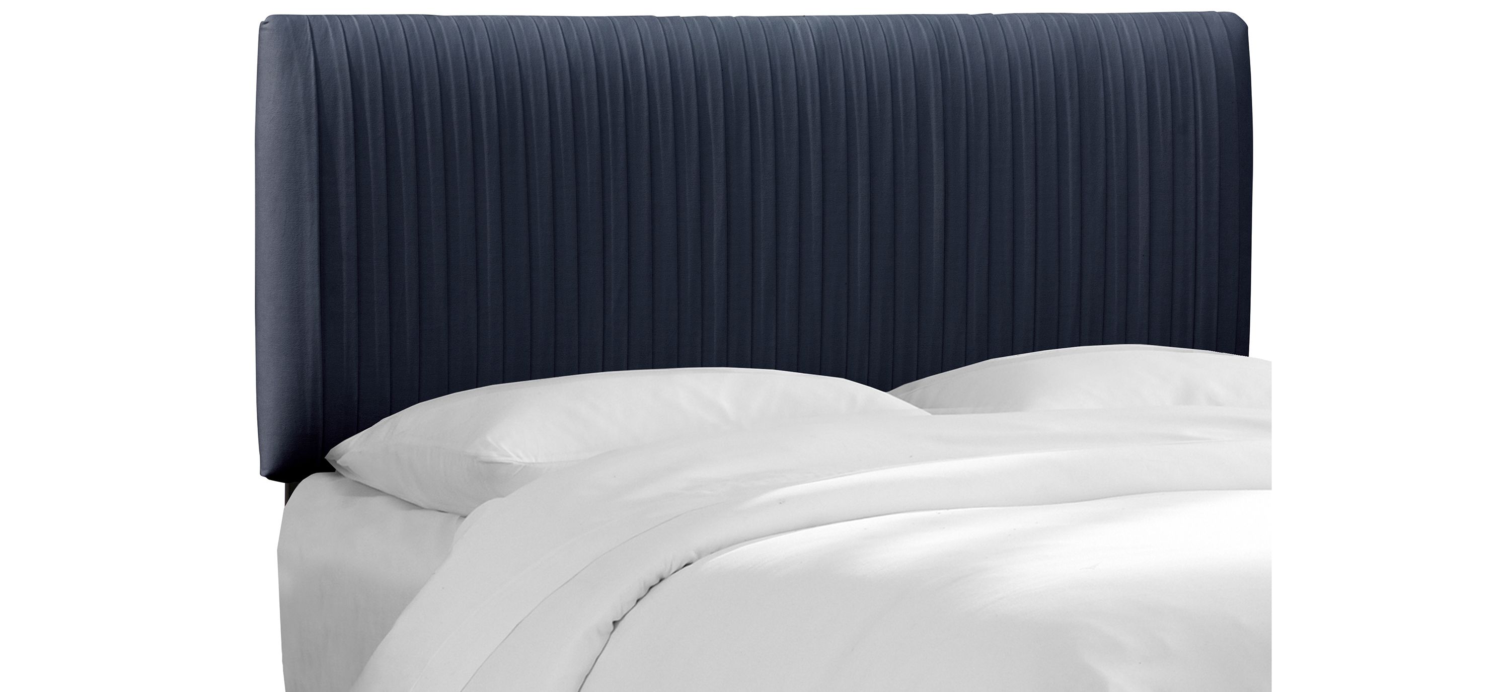 Shakira Square Pleated Upholstered Headboard