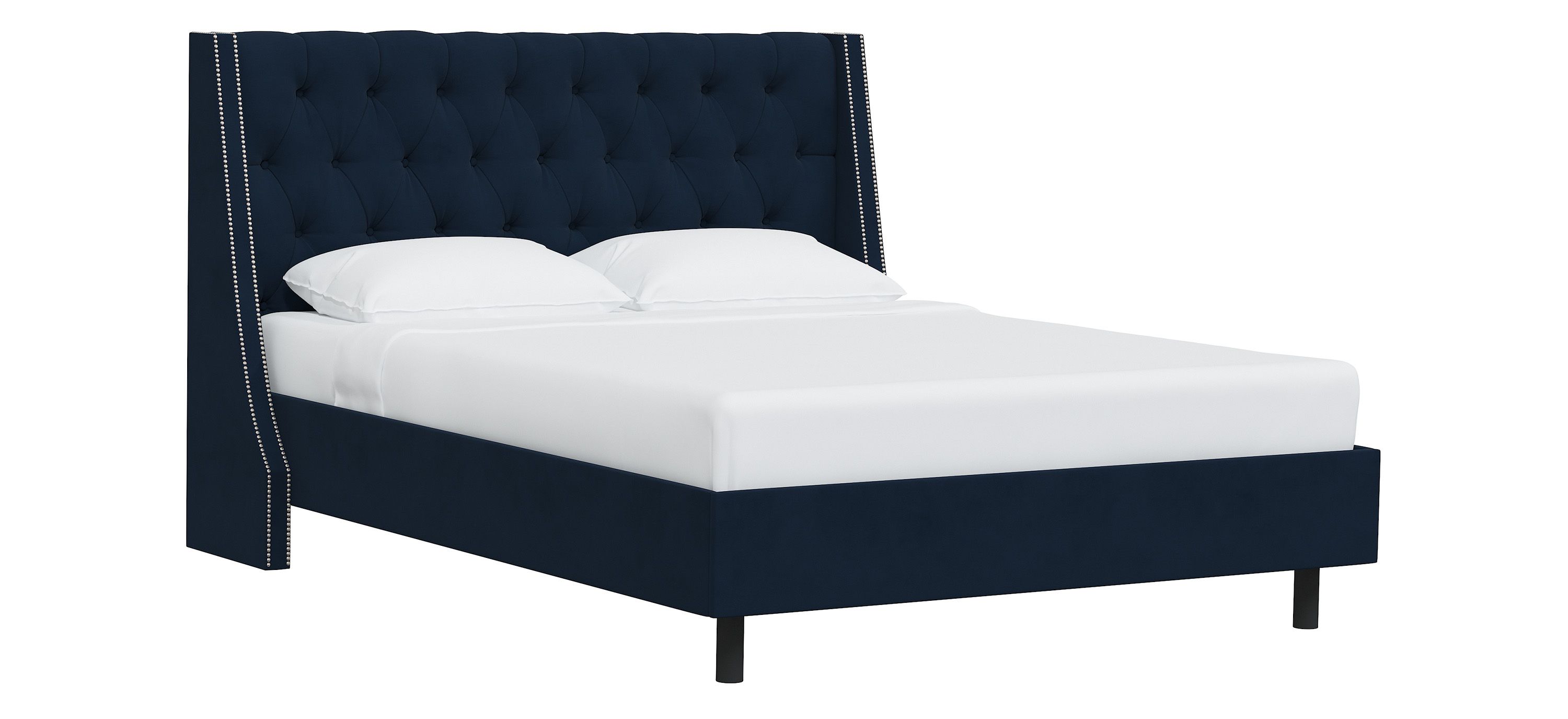 Sheridan Wingback Platform Bed