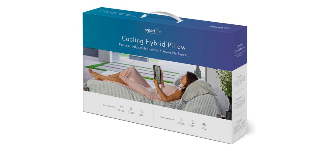 Smart Life Cooling Hybrid Adjustable Pillow
