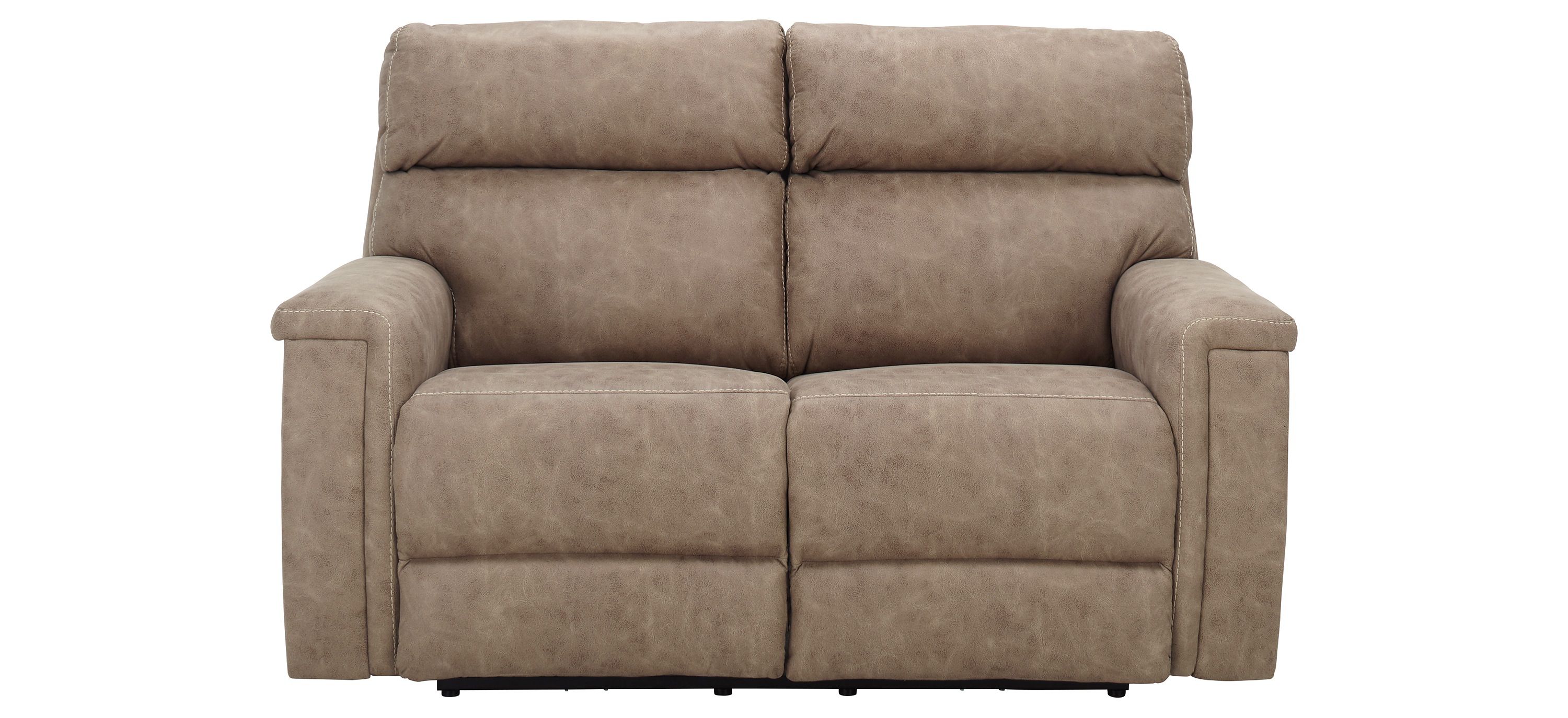 Blake Microfiber Power Loveseat w/ Power Headrest