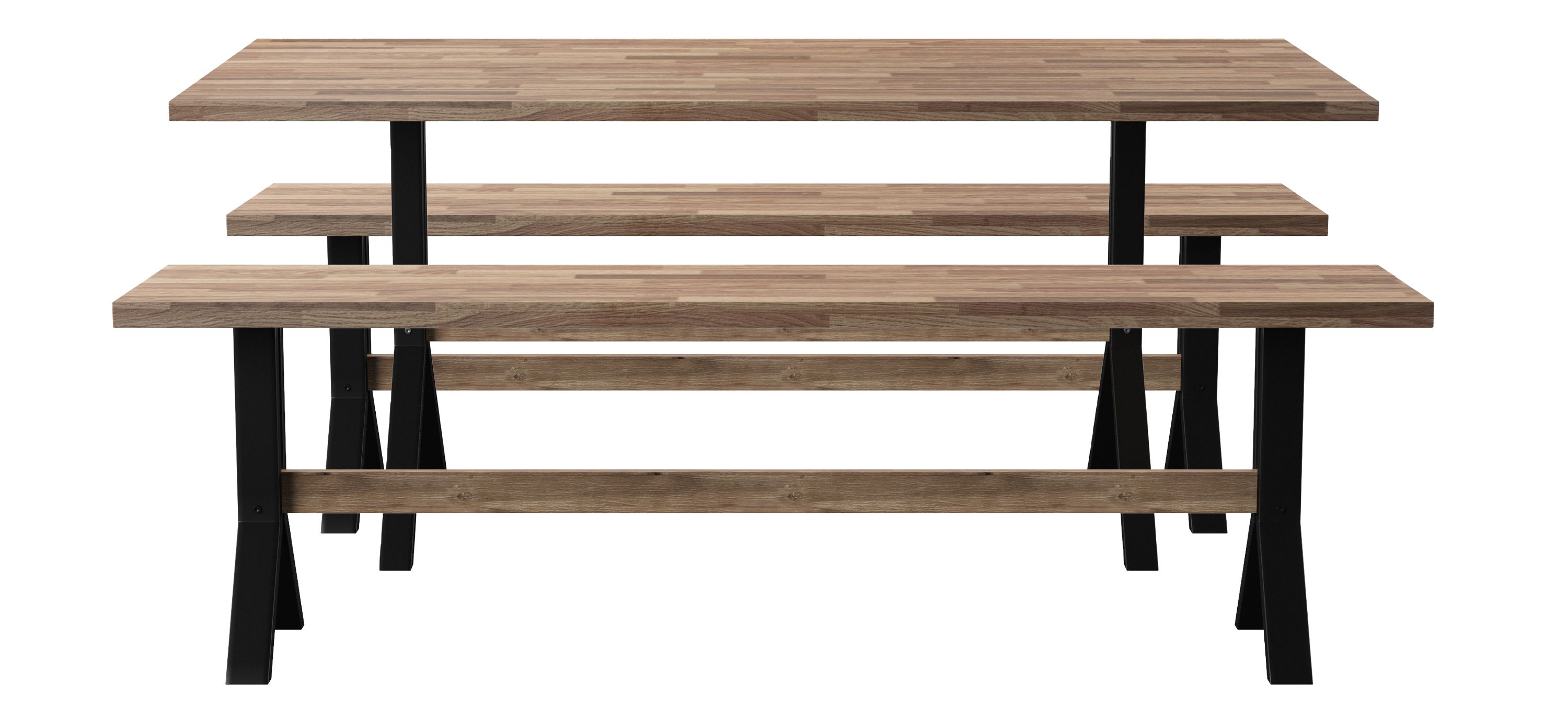 Straton 3-pc. Standlake Outdoor Dining Set