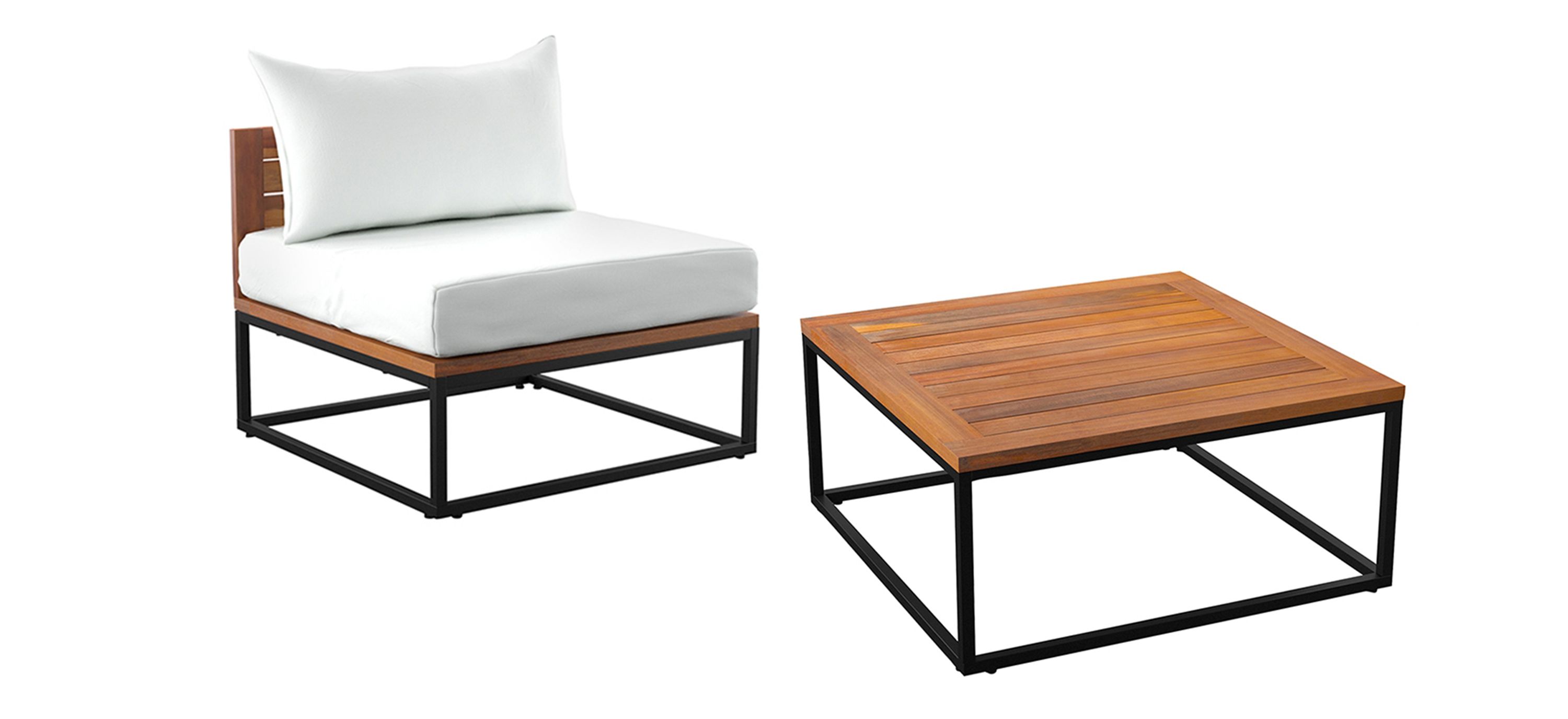 Davis Outdoor Cocktail Table & Chair Set
