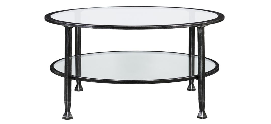 300377520 Bexley Metal/Glass Round Cocktail Table sku 300377520