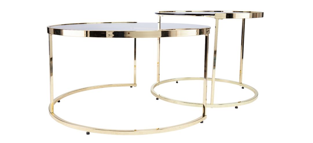 300396890 Fortman 2Pc Nesting Cocktail Table Set sku 300396890