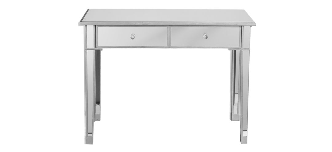 Halsey Mirrored Two-Drawer Console Table