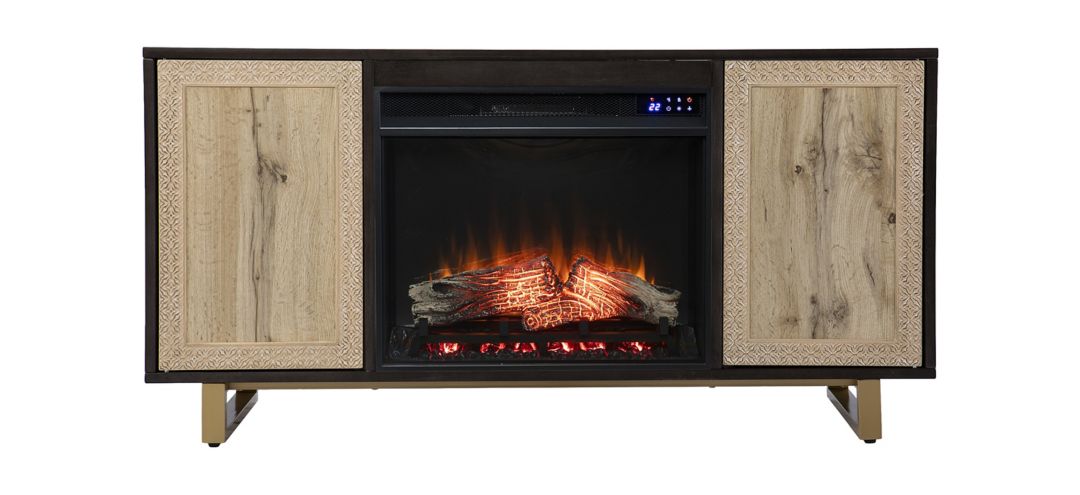 Poynton Touch Screen Fireplace Console
