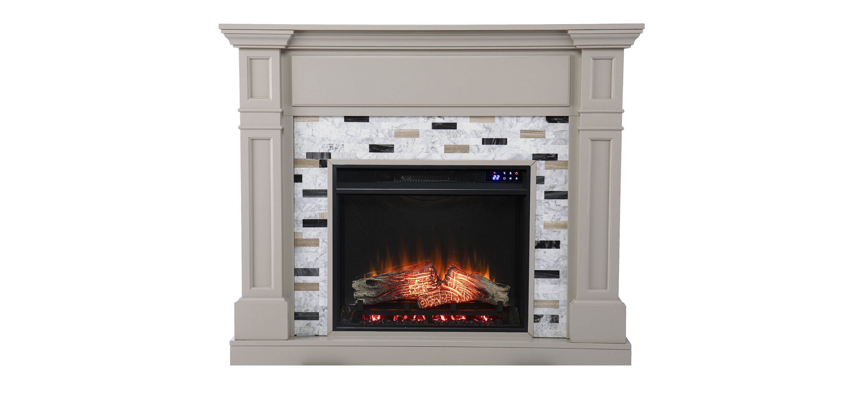 364207080 Chester Touch Screen Fireplace sku 364207080