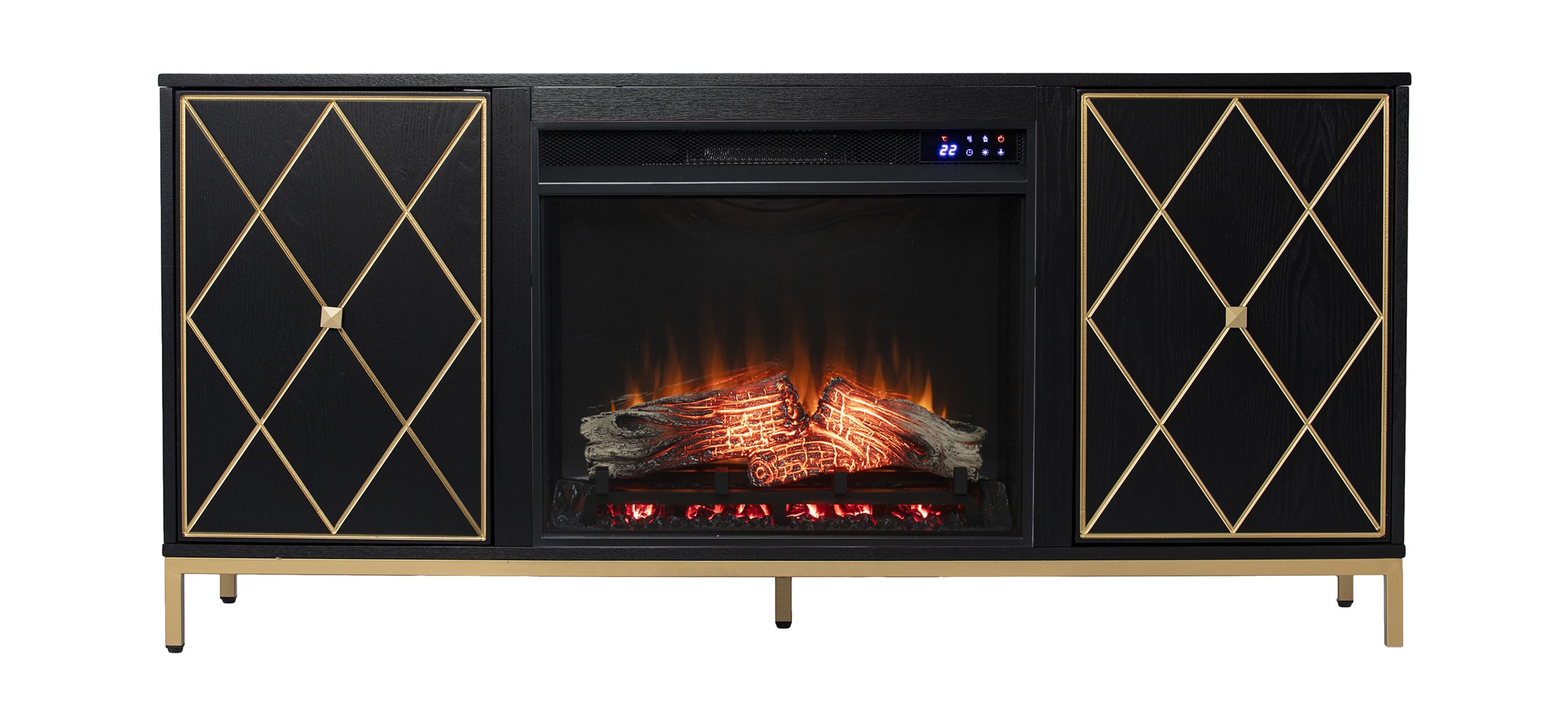 Nelson Touch Screen Fireplace