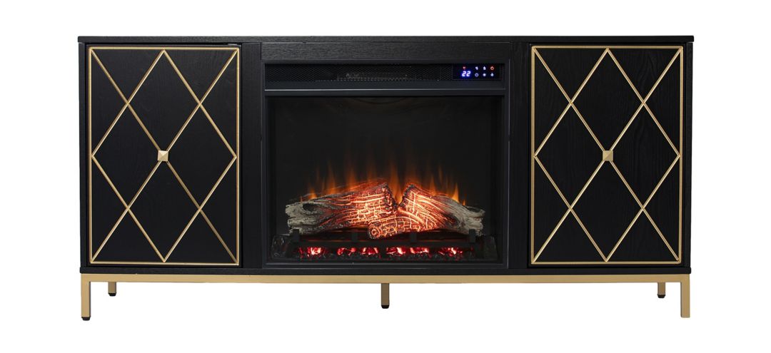 Nelson Touch Screen Fireplace Console