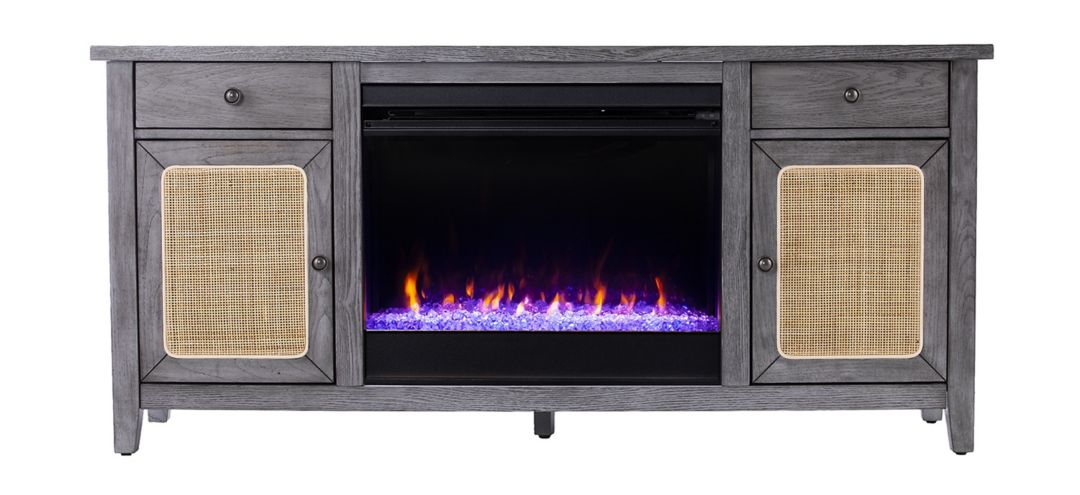 Raegan Fireplace Media Console