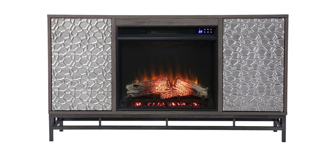 Luciana Touch Screen Fireplace Console