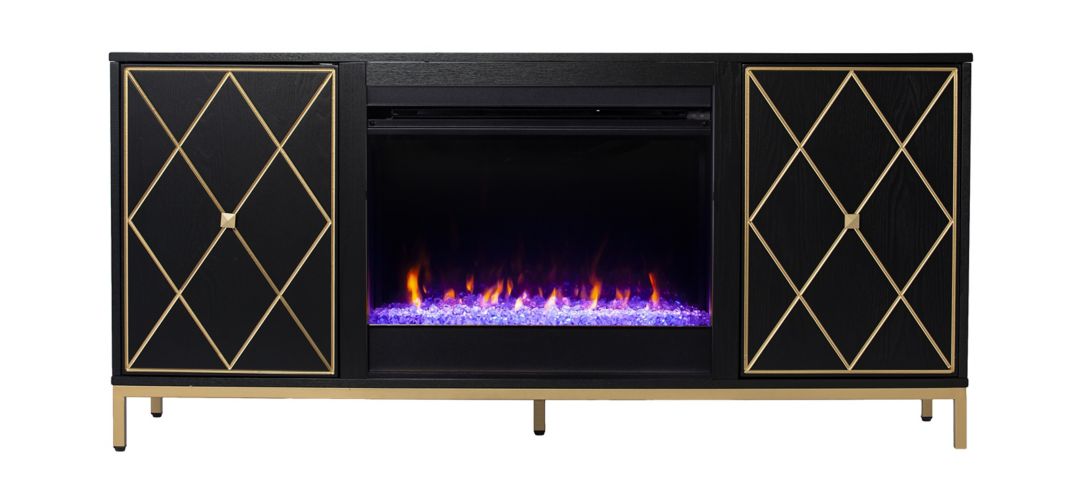 Nelson Color Changing Fireplace Console