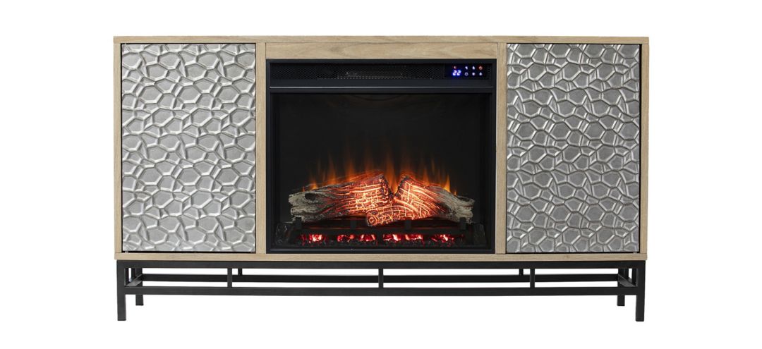 Luciana Touch Screen Fireplace Console