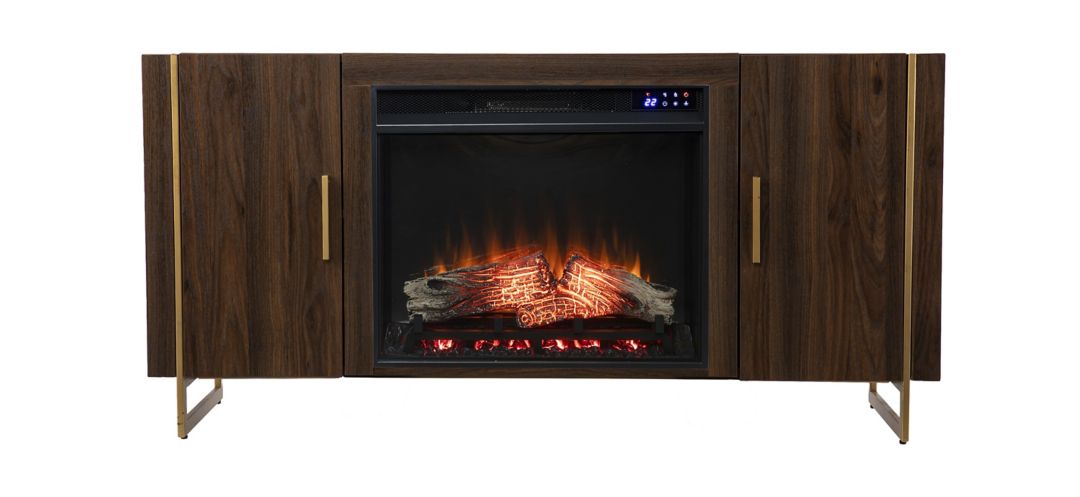 Everly Touch Screen Fireplace Console