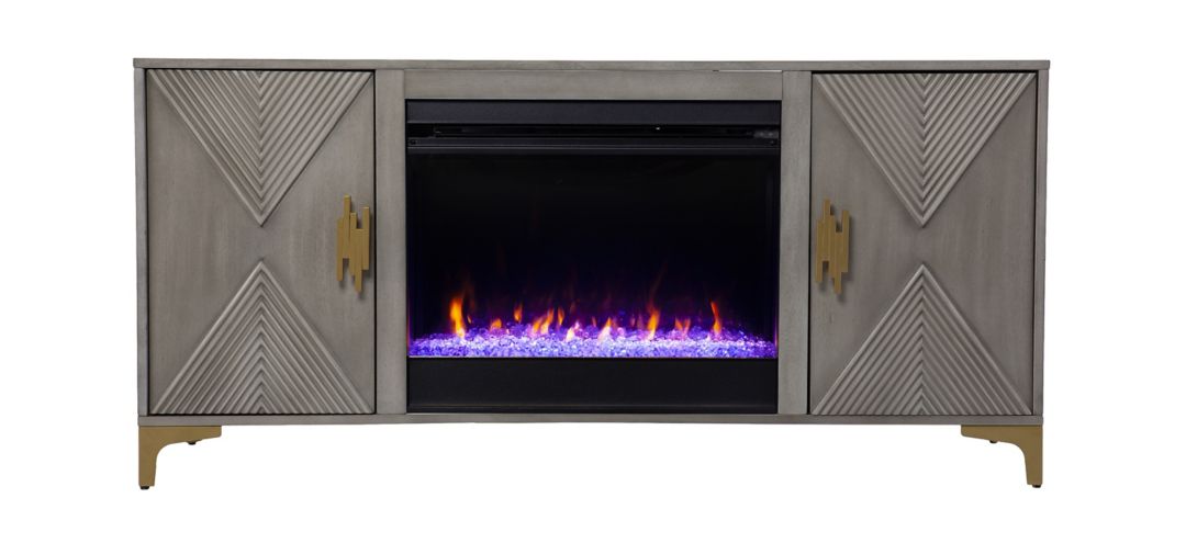 Mahomet Color Changing Fireplace Console