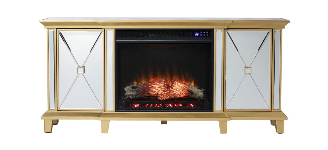 Patrick Touch Screen Fireplace Console