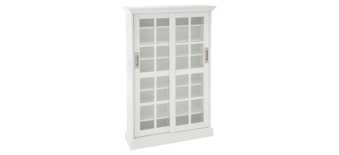 365144570 Clooney Sliding Door Windowpane Media Cabinet sku 365144570