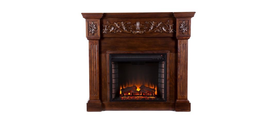 Holt Calvert Carved Electric Fireplace