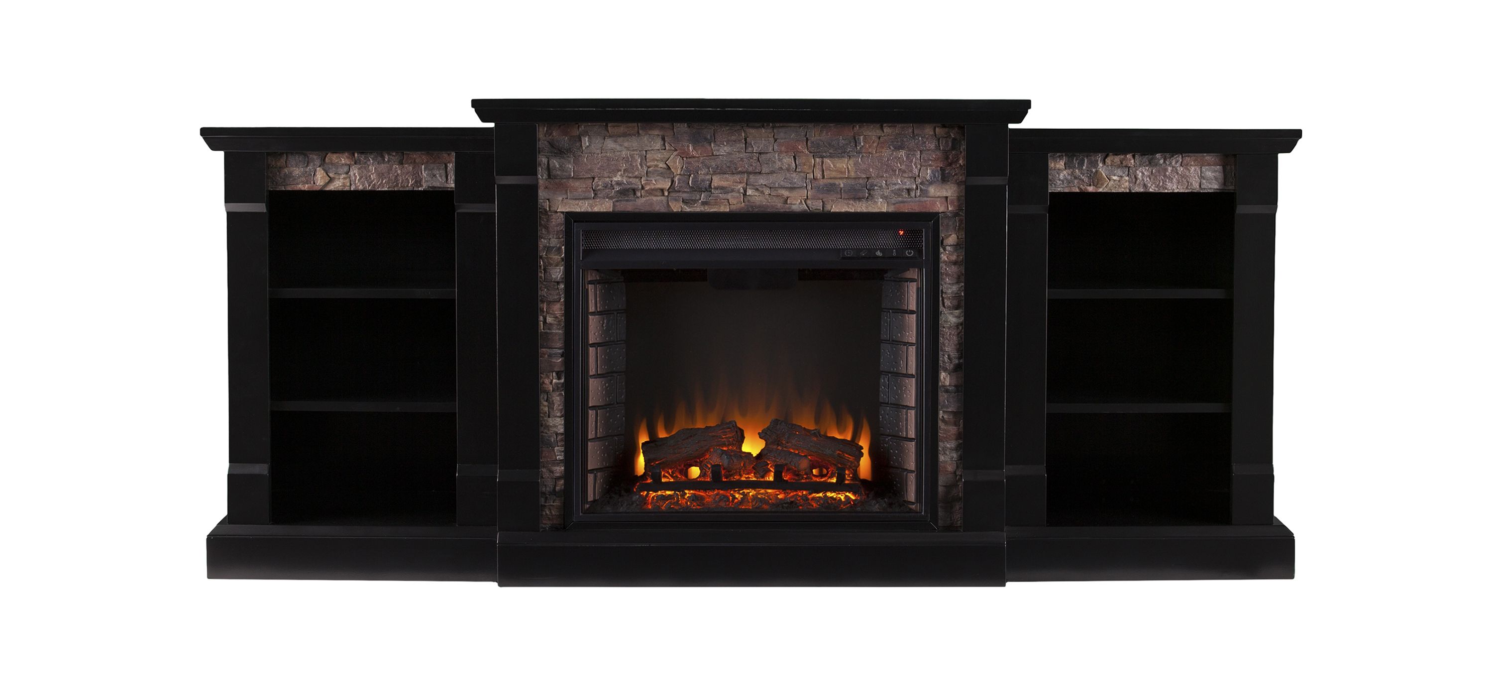 Harrow Bookcase Fireplace