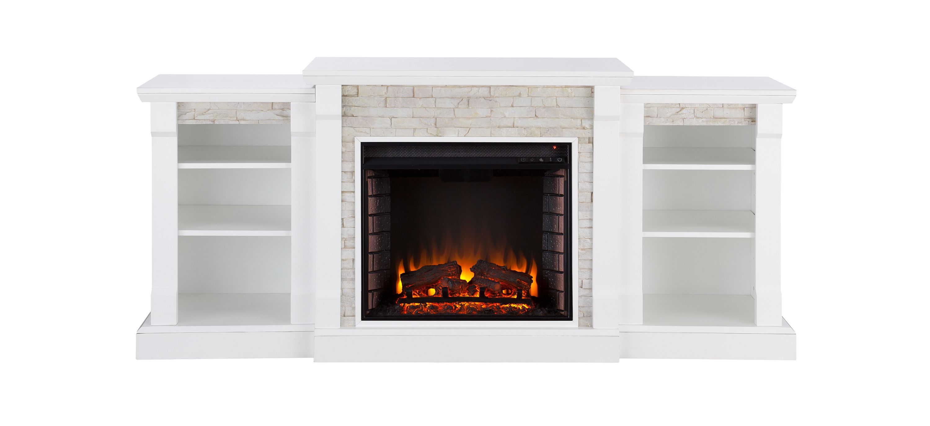 Harrow Bookcase Fireplace
