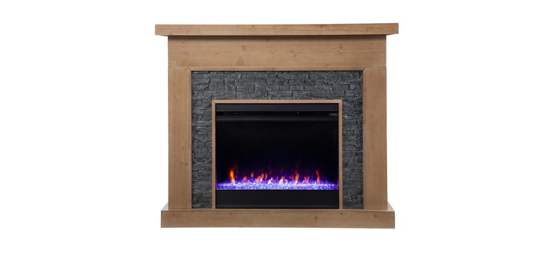 Barbe Elec Color Change Fireplace