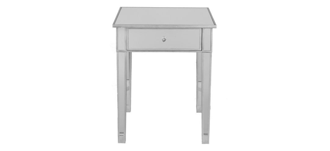 374188760 Halsey Mirage Mirrored Accent Table sku 374188760