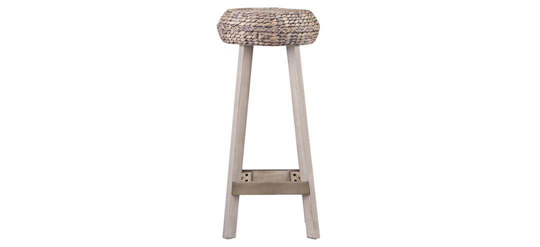 745245300 Southsea Pair Round Water Hyacinth Stools sku 745245300