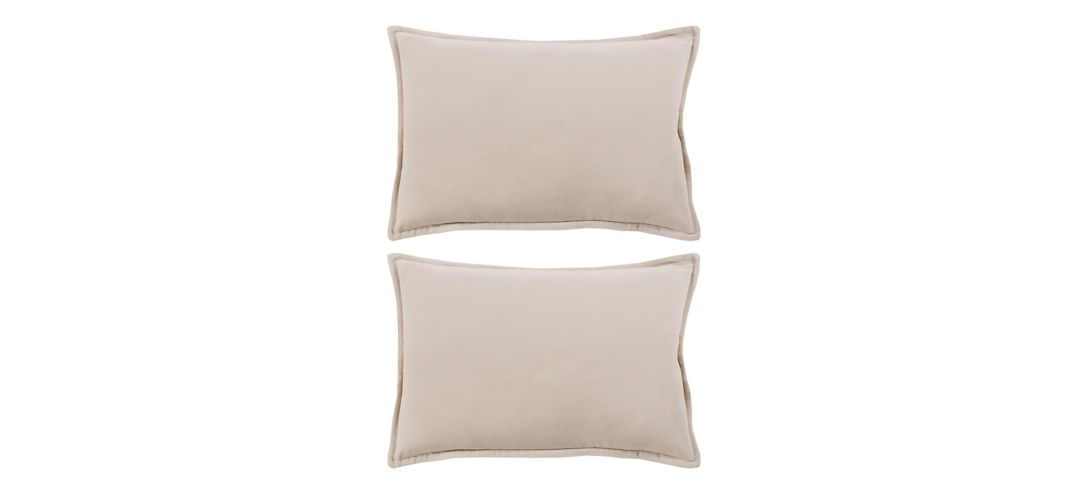 135131812 Cotton Velvet 13 x 19 Throw Pillow Set - 2 Pc. sku 135131812