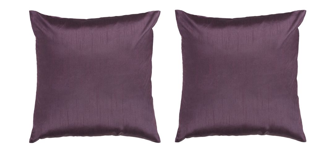 Solid Luxe 18 Down Throw Pillow Set - 2 Pc.