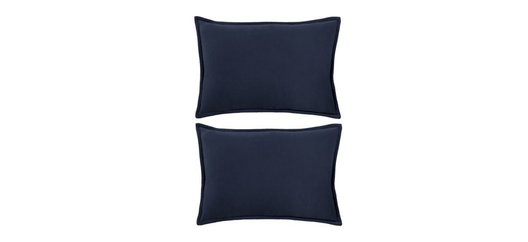 Cotton Velvet 18 Throw Pillow Set - 2 Pc.