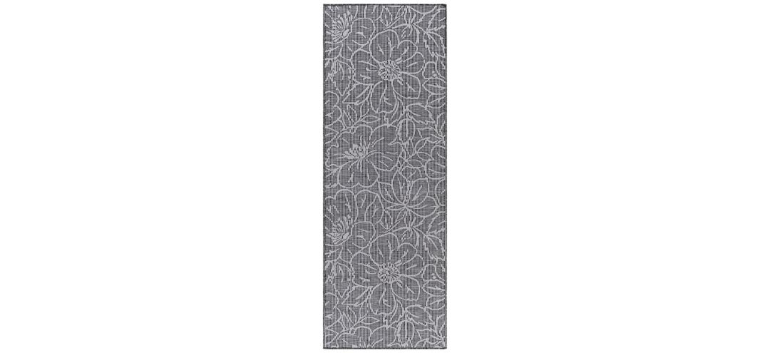 Pasadena Floral Indoor/Outdoor Runner Rug