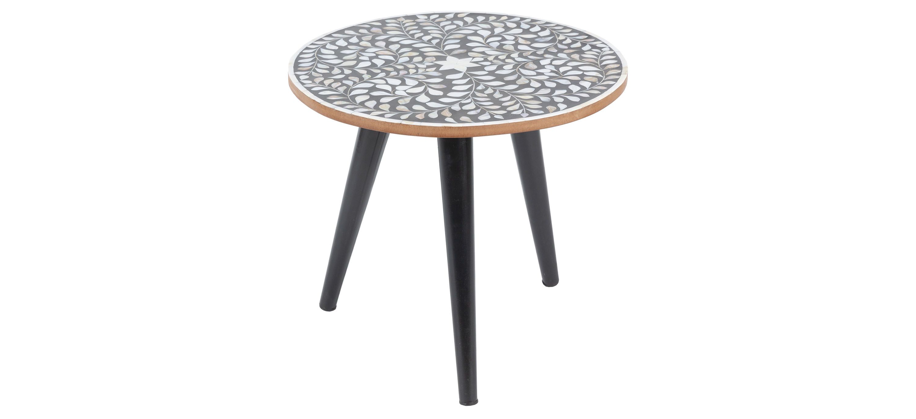 Kaira Round End Table