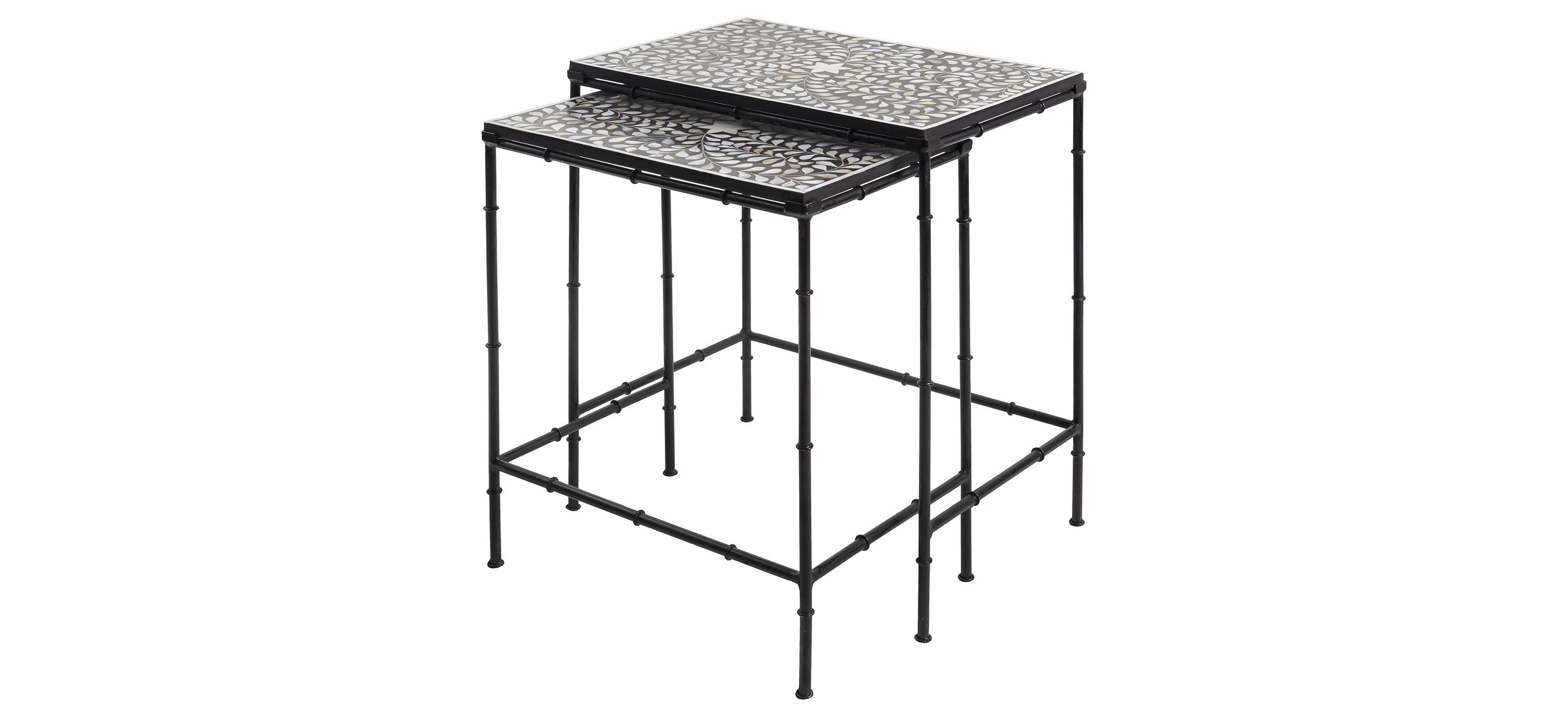 Kaira Rectangular Nesting End Table Set