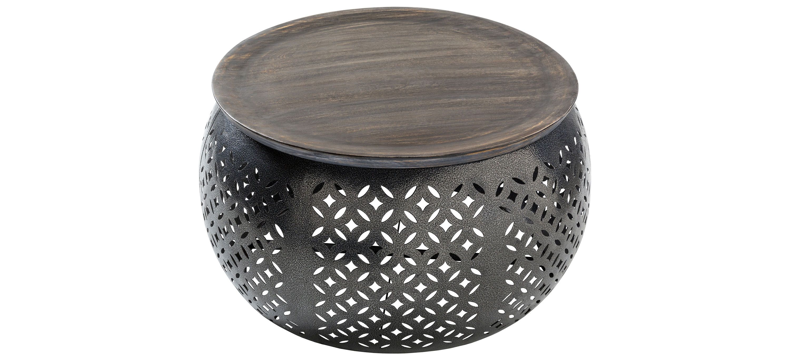 Jaali Round Coffee Table
