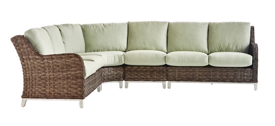 240277450 Grand Isle 4-Pc Outdoor Sectional sku 240277450