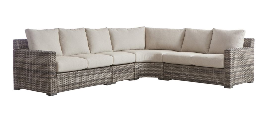 241273450 Java 4-pc Wedge Outdoor Sectional sku 241273450