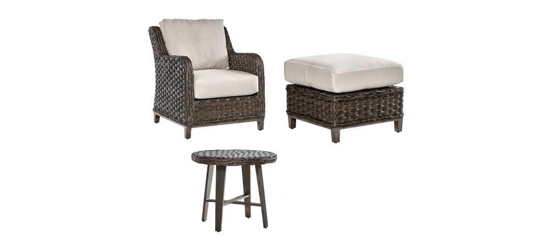 Grand Isle 3-pc. Oudoor Living Outdoor Chair Set